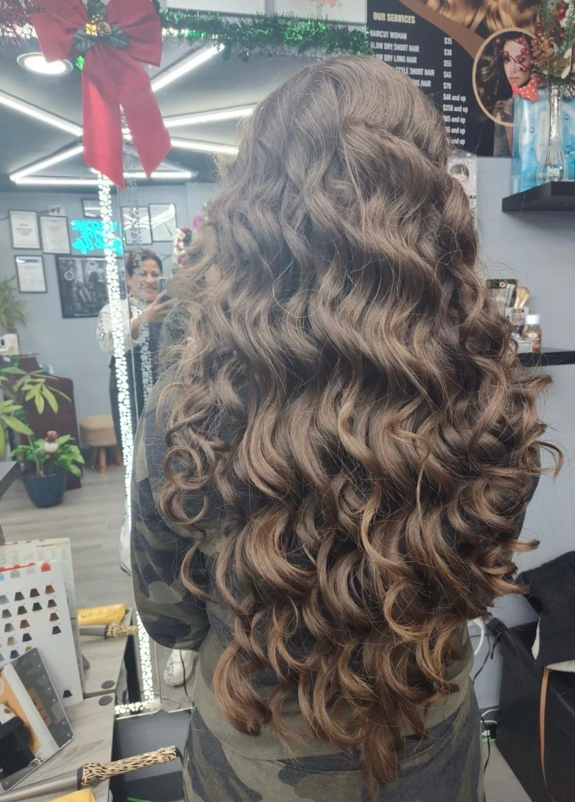 Long Hair Waves