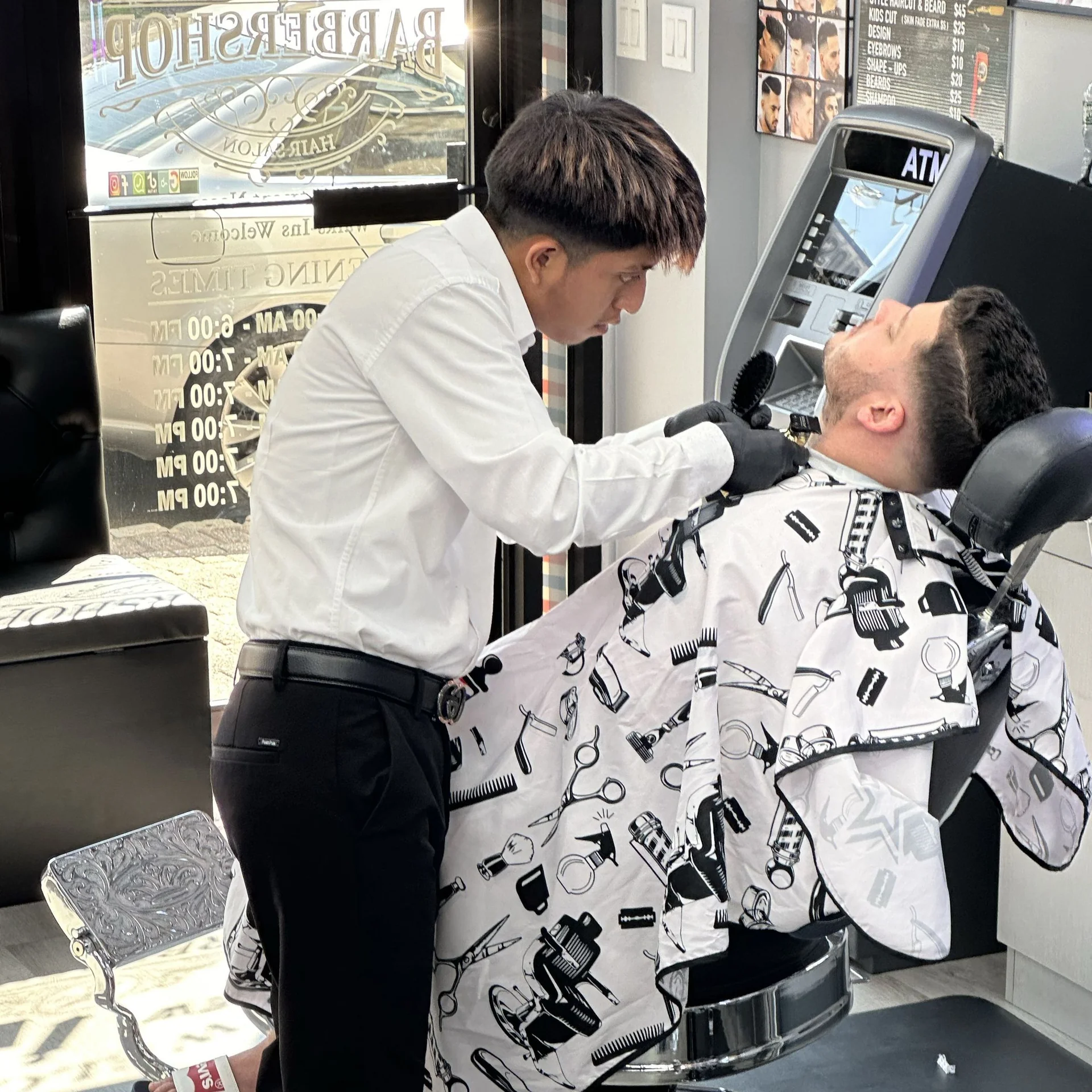 Alex, barber at New Style